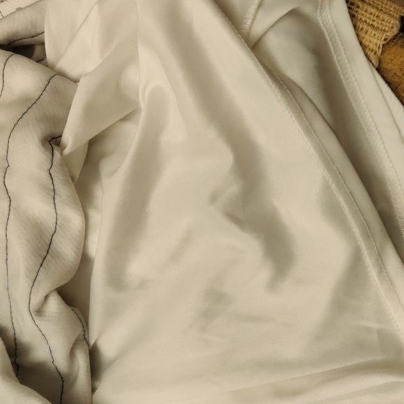 ALYA Strapless Black and White Dress, Size Small, lined, full zip back w/hook - Picture 13 of 13